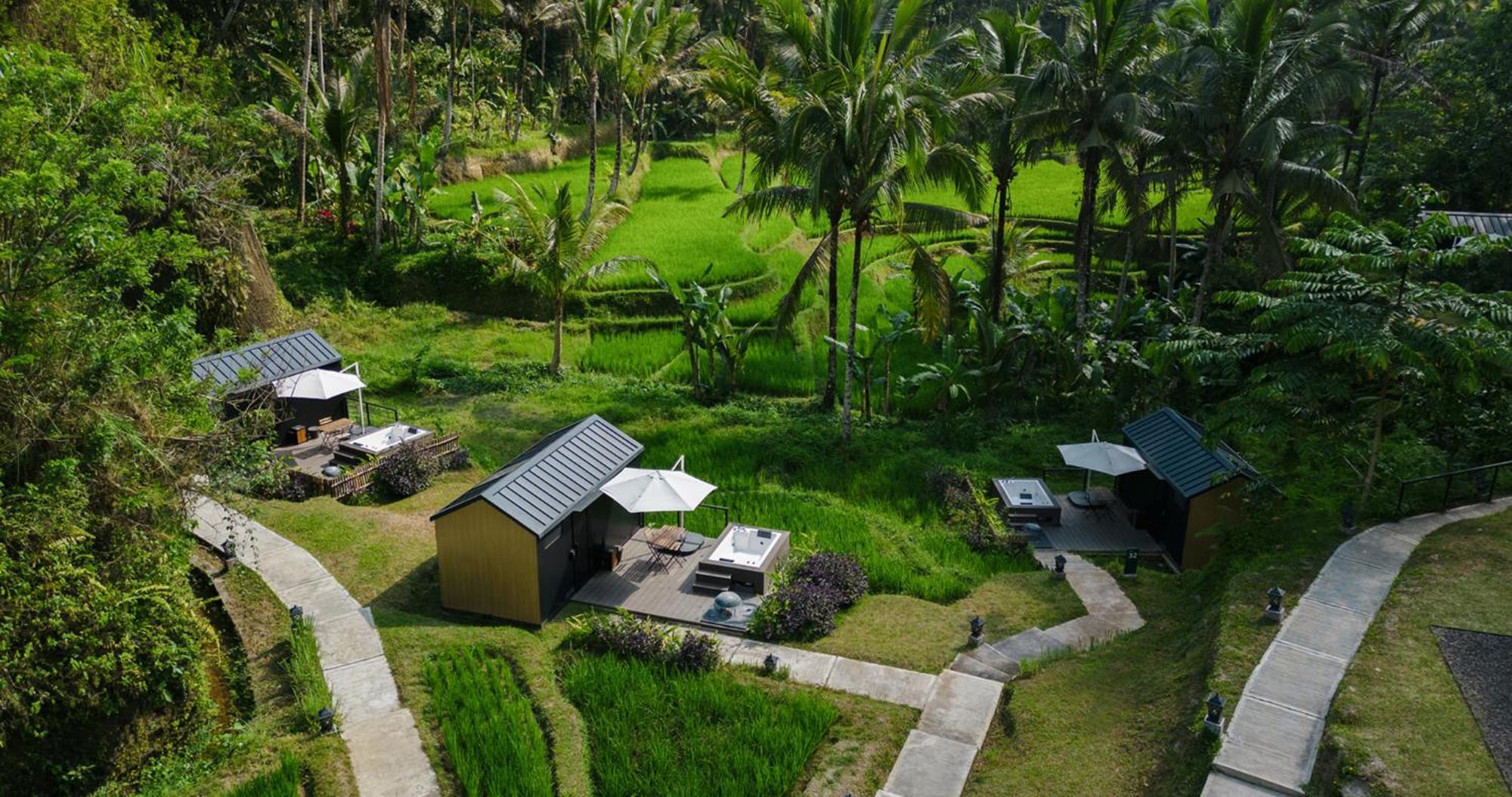 Bobocabin Ubud, Bali المظهر الخارجي الصورة